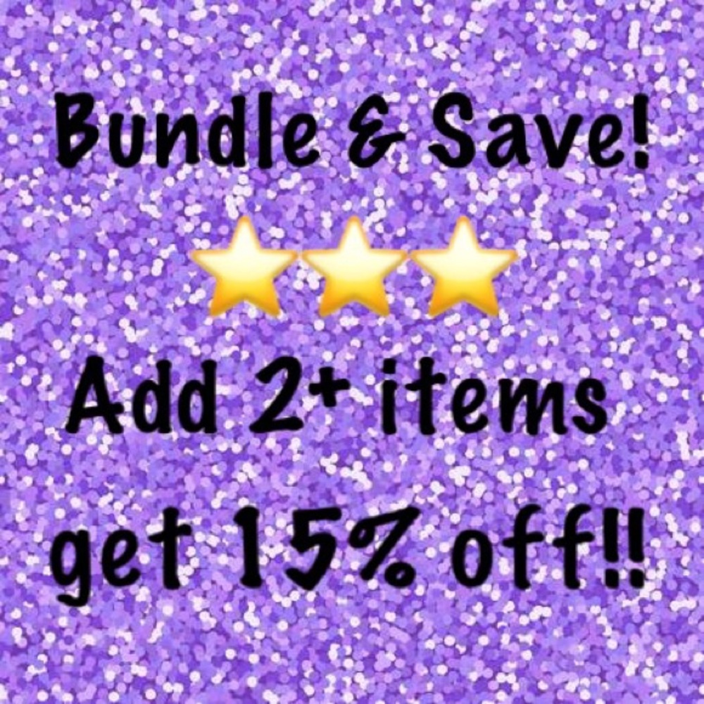 Save 15% when you bundle 2+ items!